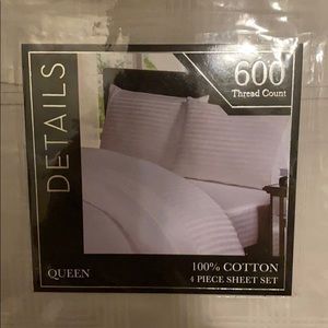 NWT 4 piece queen sheet set
